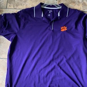 Men’s purple Clemson pullover